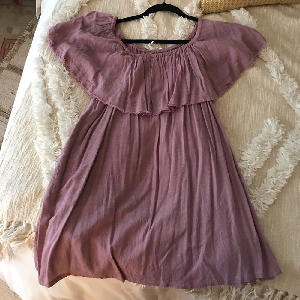 Free people off the shoulder dress